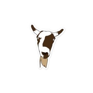 "Reba the Goat" sticker
