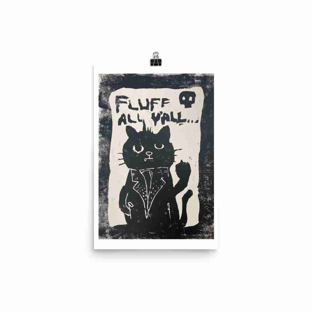 "Fluff All Y'all" print - Image 2